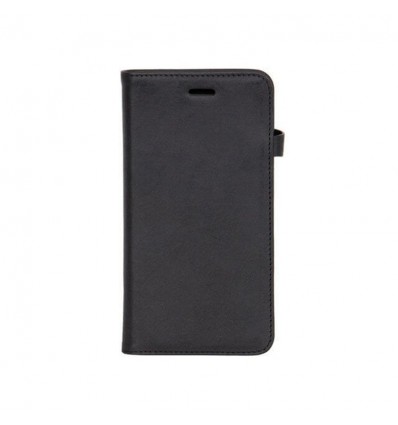 iPhone 12 og 12 Pro cover læder Sort