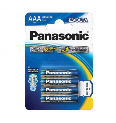 Panasonic Evolta LR03 AAA Alkaline 4pak