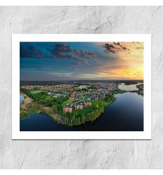 Bo Nørgaard - Silkeborg Luftfoto3 30x40