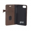 iPhone 6-7-8-SE cover læder Brun