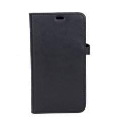 iPhone X cover læder Sort