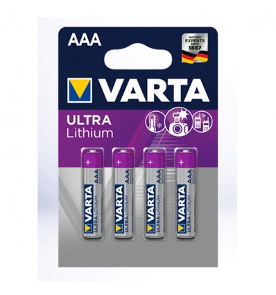 Varta Ultra Lithium AAA 4pak