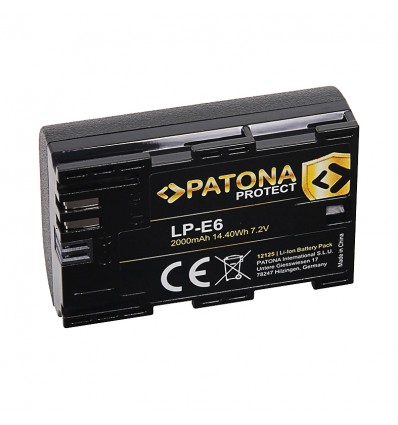 Patona Protect batteri - Canon LP-E6