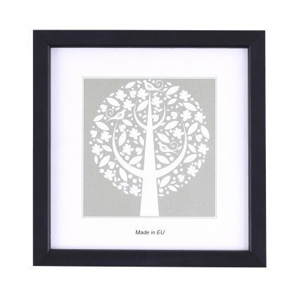 Sort Træramme 30x30cm