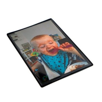 Magnetlomme 10x15cm sort