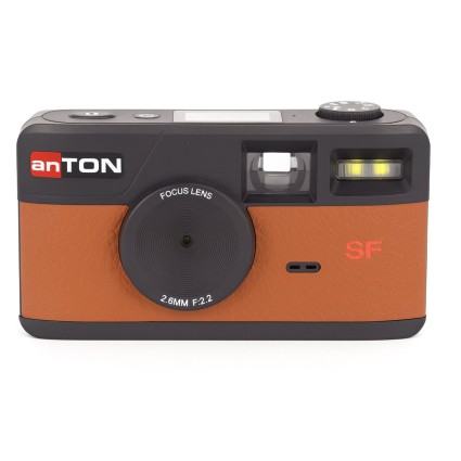 Retro digitalkamera brun