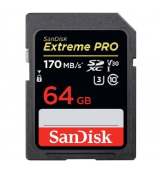 Sandisk SDXC Extreme Pro 64GB 170Mb/s